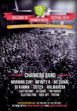 Summer Music Festival Flyer 2