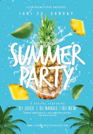 Summer Party Flyer 1