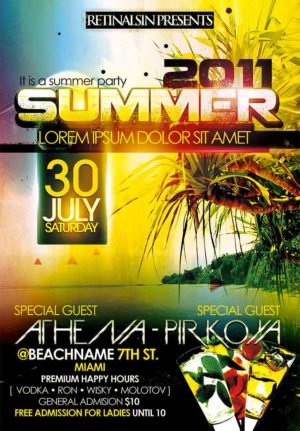 Summer Party Flyer 13