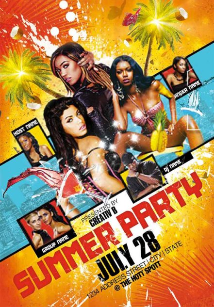 Summer Party Flyer 14