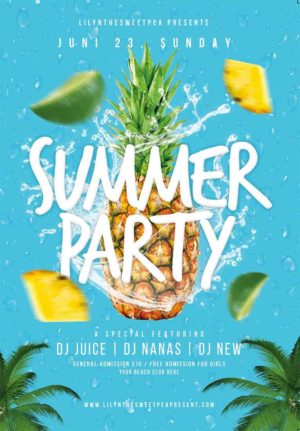 Summer Party Flyer 20