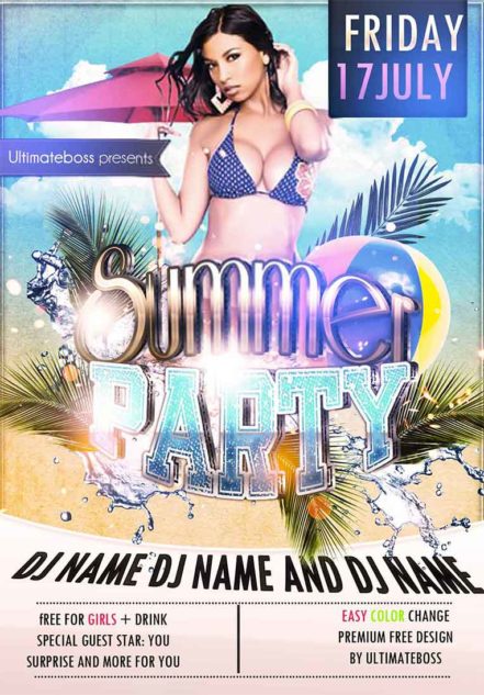 Summer Party Flyer 21