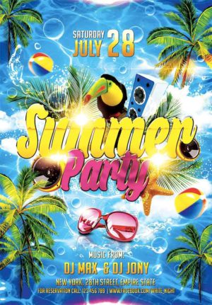 Summer Party Flyer 23