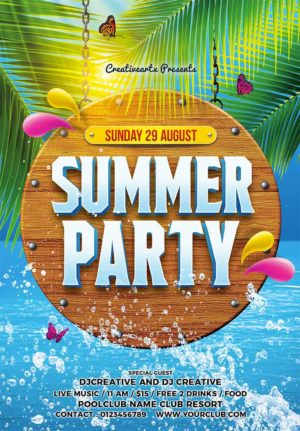 Summer Party Flyer 4