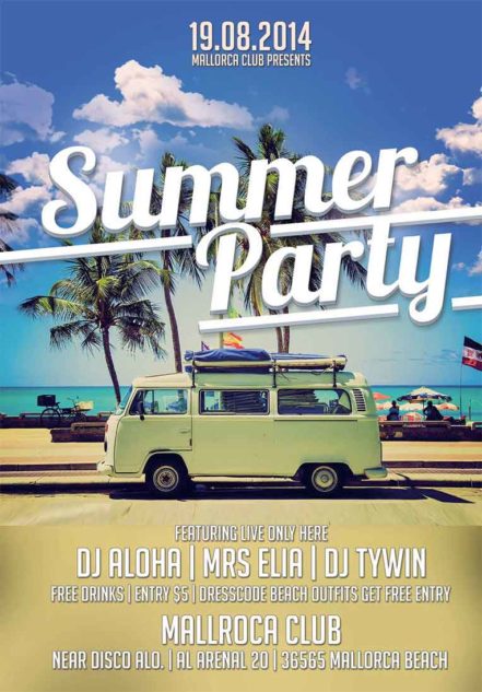 Summer Party Flyer 6