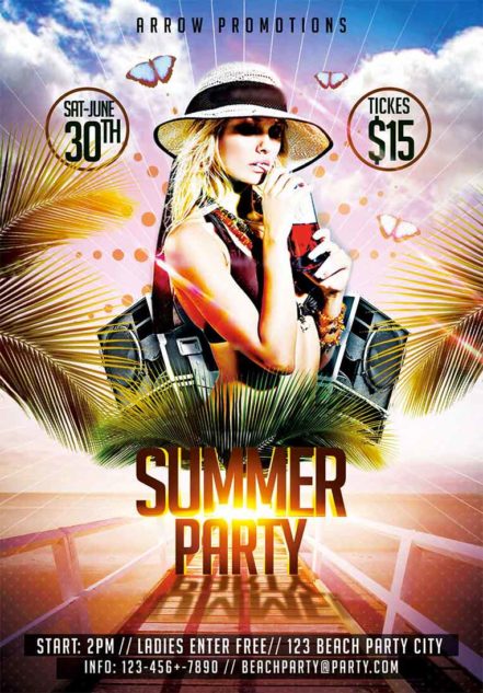 Summer Party Flyer 7