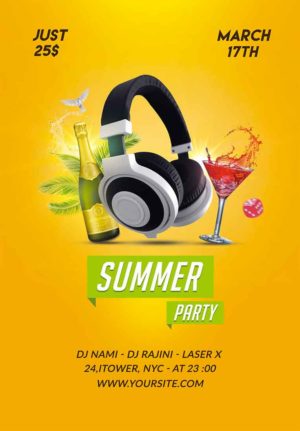 Summer Party Flyer FB
