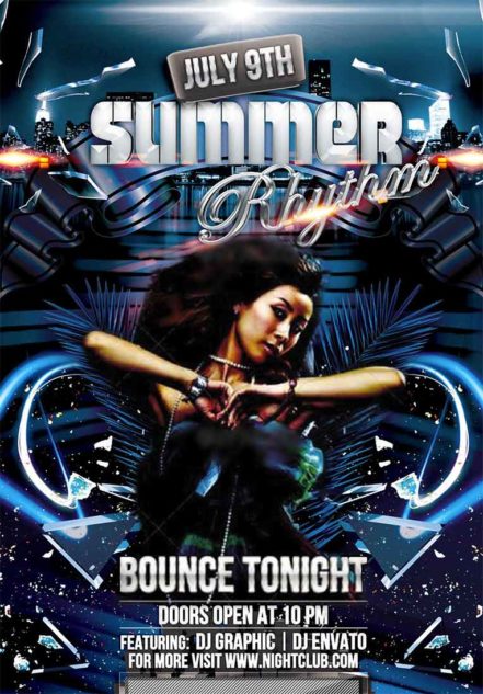 Summer Rhythm Flyer 1