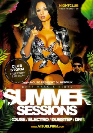 Summer Sessions Flyer
