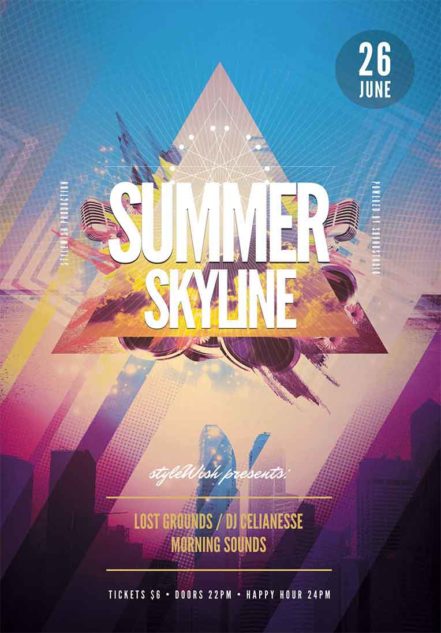 Summer Skyline Flyer