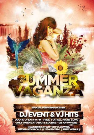 Summer Vaganza Flyer
