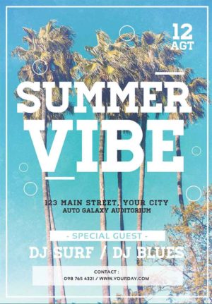 Summer Vibe Flyer 1