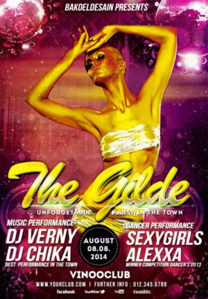 The Gilde Party Flyer