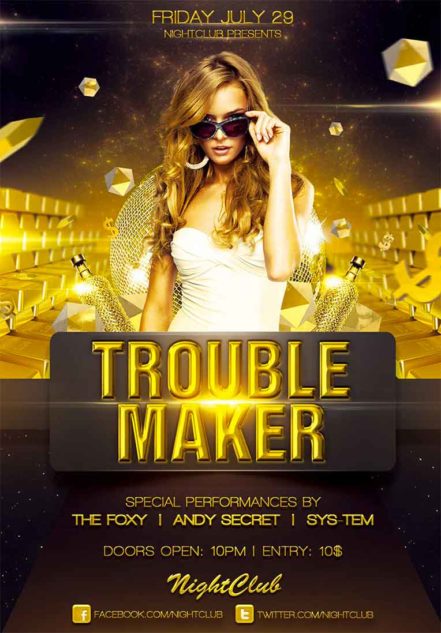 Trouble Maker Flyer