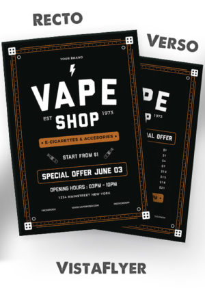 Vape Shop Flyer