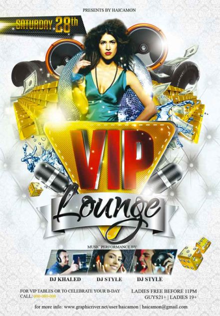 Vip Lounge Flyer 2