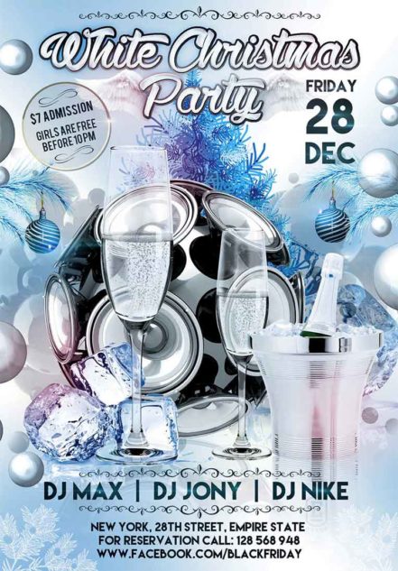 White Christmas Party 1