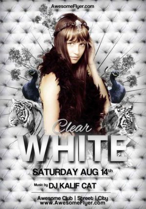 White Tiger Club Flyer