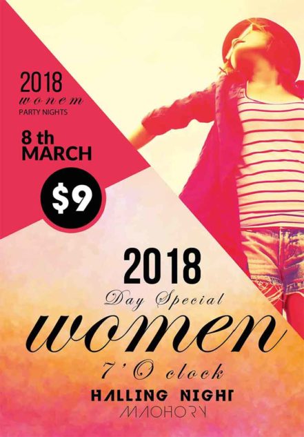 Women Day Flyer B5