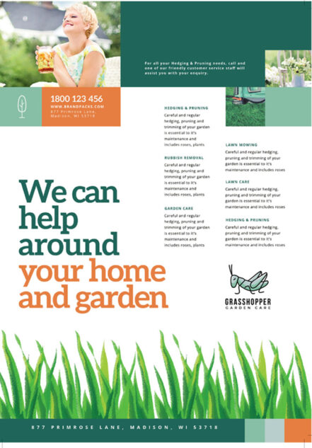 Gardening Service Posters