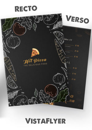 Pizza Food Menu Flyer 1