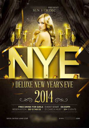 Deluxe NYE Flyer