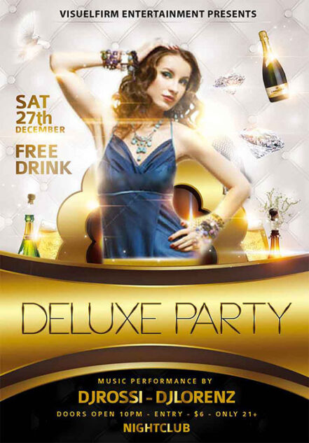 Deluxe Party Flyer 2