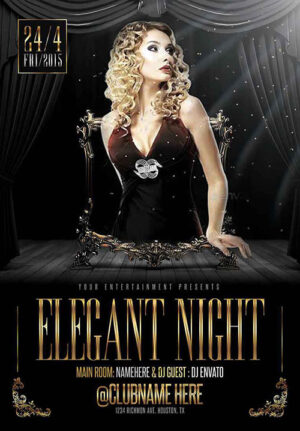 Elegant Night Flyer T2