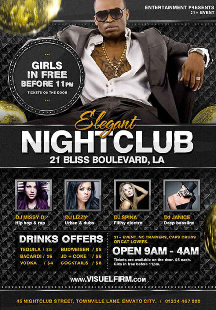 Elegant Nightclub Flyer