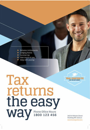 Tax Service A4 Posters