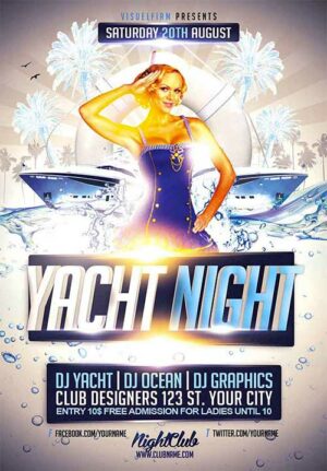 Yacht Night Flyer