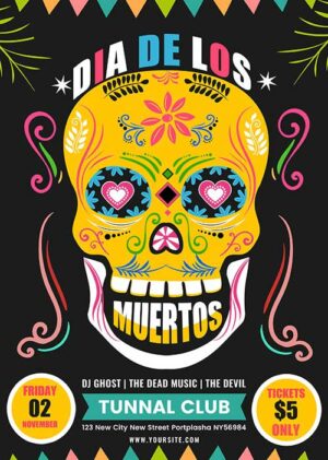 Die De Muertos Flyer 54