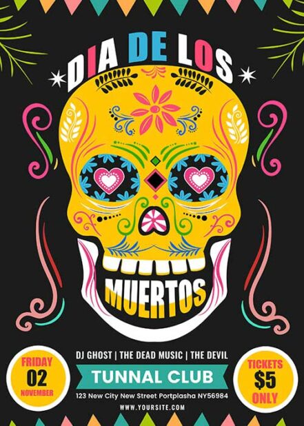 Die De Muertos Flyer 54