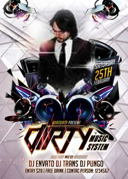 Dirtywave Music Flyer