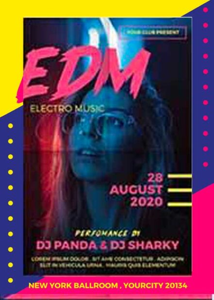 EDM Party Flyer UB