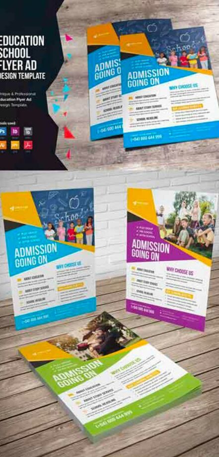 Education School Flyer Design 2