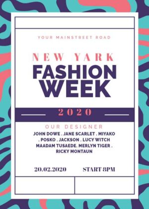 Fashion Week Flyer 9