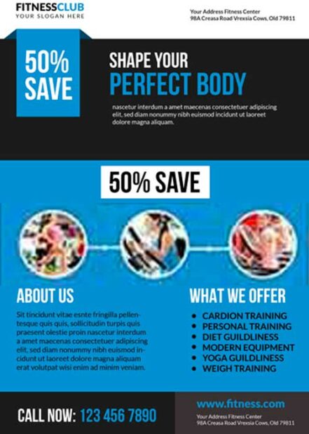 Fitness and Business Flyers 5