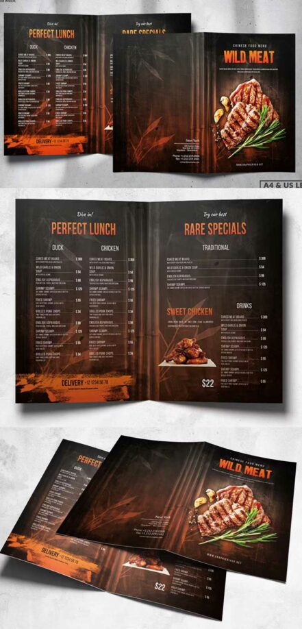 Food Menu Design V2