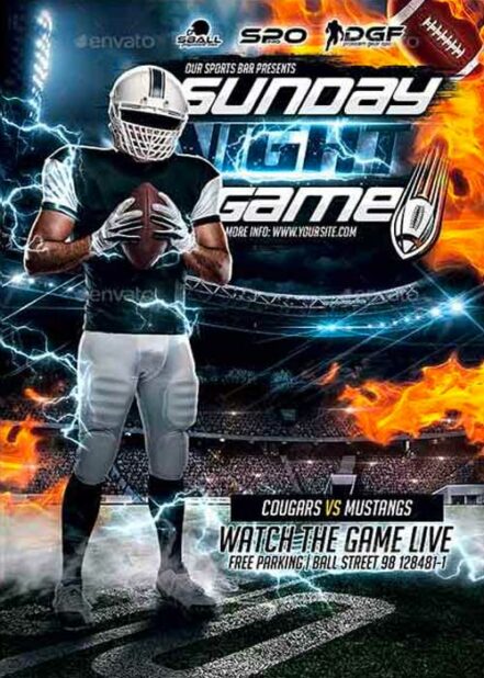 Football Night Flyer 14