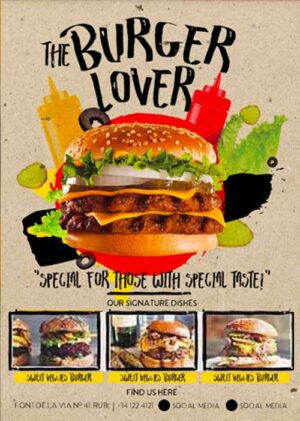 Fun Fast Food Flyer 1