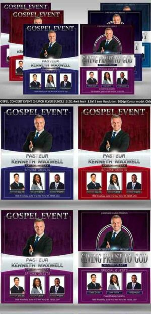 Gospel Concert Event Church B25