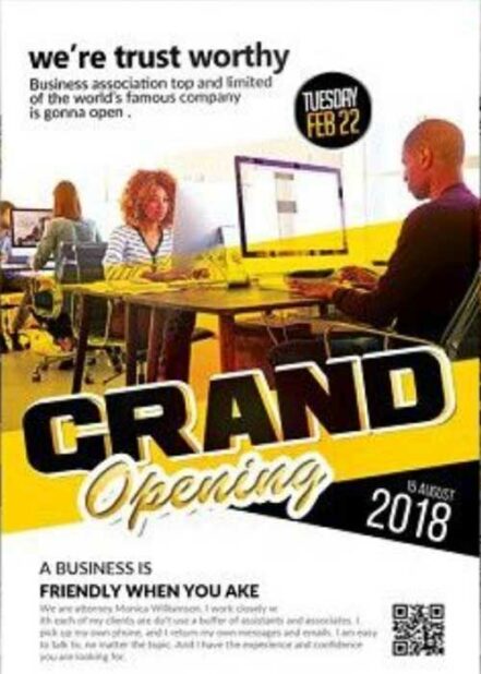 Grand Opening Flyer B3