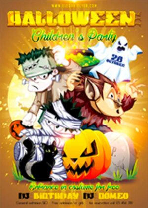 Halloween Children’s party Flyer