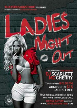 Ladies Night Flyer 23