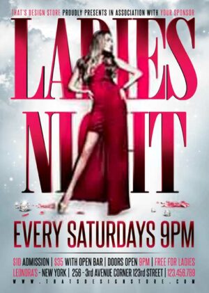 Ladies Night Flyer 24