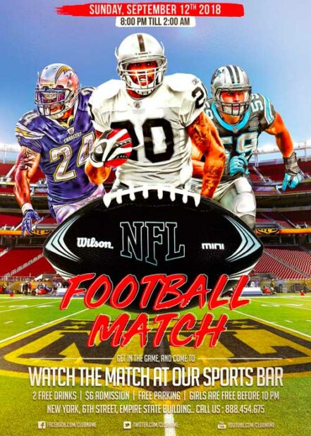 NFL Flyer Sport A5