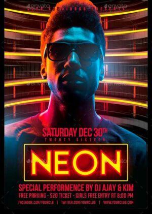 Neon Flyer 3