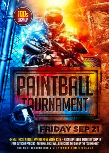 Paintball Flyer T2FL