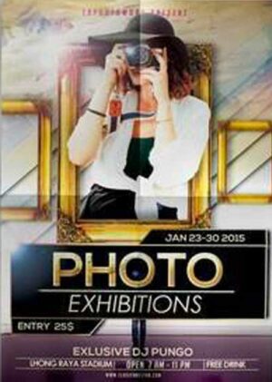 Photo Show Case Event Flyer